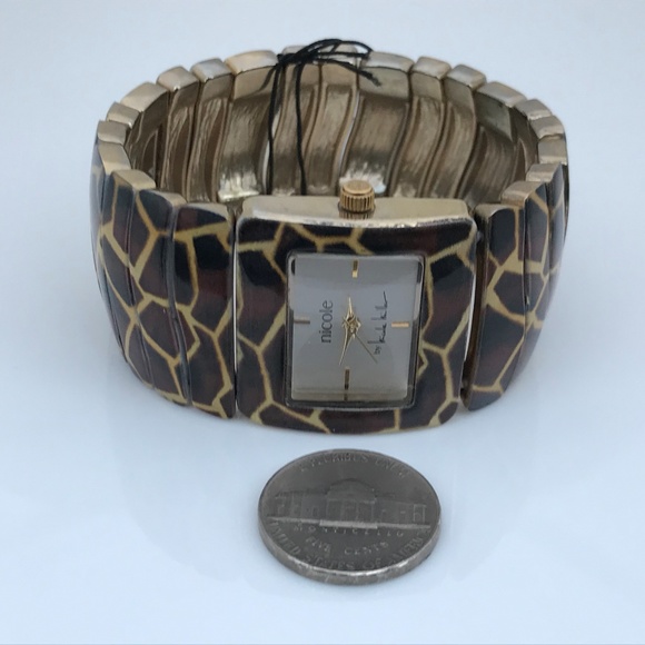 Nicole by Nicole Miller Ladies Watch Analog Stretc - Picture 3 of 8